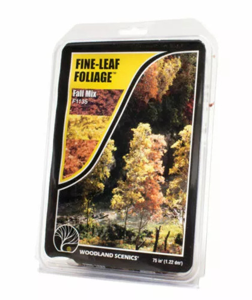 Woodland Scenics ~ New 2024 ~ Fine-Leaf Foliage Fall Mix ~ F1135