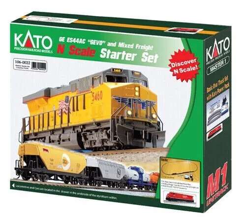 Kato ~ N Scale ~ Union Pacific Excursion Train ~ 7 Car Set ~ UP