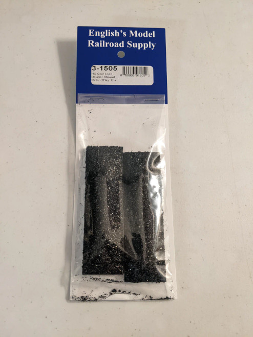 Bowser / English ~ HO Scale ~ Real Coal Load ~ Fits Stewart 55 Ton Hopper ~ 3-1505