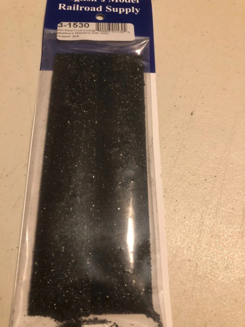 Bowser/English ~ HO Scale ~ Real Coal Load ~ Fits Walthers Mainline 50' 100T Hopper ~ 3-1530