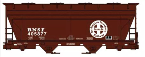 Accurail HO Scale ~ Burlington Northern Santa Fe Covered Hopper ~ 2214