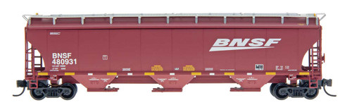 Intermountain ~ HO Scale ~ BNSF Wedge ~ Trinity 5161 Covered Hopper ~ 472107