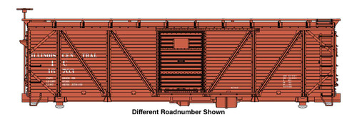 Walthers Mainline ~ HO Scale ~ 40' ARA Single Sheathed Boxcar ~ Illinois Central IC #16707 ~ 910-40714