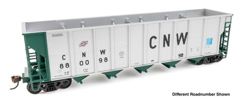 Walthers Mainline ~ HO Scale ~ 50' RD-4 Coal Hopper ~ Chicago & North Western C&NW ~ #880033 ~ 910-57108