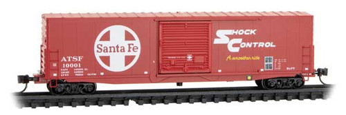 Micro Trains ~ N Scale ~ Santa Fe #10001 ~ 50' Boxcar ~ 18000380