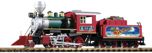 PIKO ~ G Scale ~ North Pole Express Mogul #24 Steam Locomotive ~ 38230