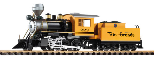 PIKO ~ G Scale ~ Denver & Rio Grande Western (D&RGW) Mogul 223 Steam Locomotive w/ Sound and Smoke ~ 38237