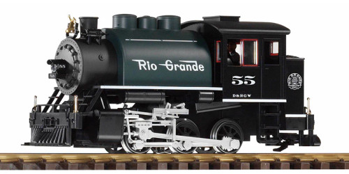 PIKO ~ G Scale ~  0-6-0T DRGW Steam Locomotive w/Analog Sound ~ 38255