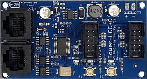 RR-CirKits ~ Tower LCC + Q ~ 16 Line Input / Output Node + STL Logic ~ RRCLCC+Q