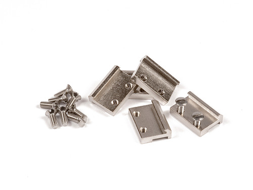 Massoth G Scale ~ Rail connector, Nickel coated (50/Pack) ~ 8102450