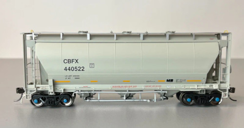 Atlas ~ HO Scale ~ Trinity 3230 3-Bay Covered Hopper ~ Ready to Run ~ Master Plus ~ CIT Group CBFX #440507 ~ 20006842
