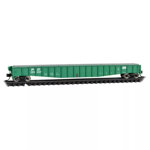 Micro Trains ~ N Scale ~ Penn Central Gondola - Rd# 595027 ~ 10700030