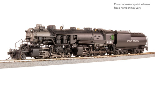 Broadway Limited HO Scale Hybrid ~ Union Pacific UP 2-8-8-0 Bullmoose SA-C-6 #3553 Pre-1944 ~ DC Version ~ 9432