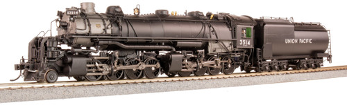 Broadway Limited HO Scale Hybrid ~ Union Pacific UP 2-8-8-0 Bullmoose SA-C-2 #3514 Post-1944 ~ DC Version ~ 9435