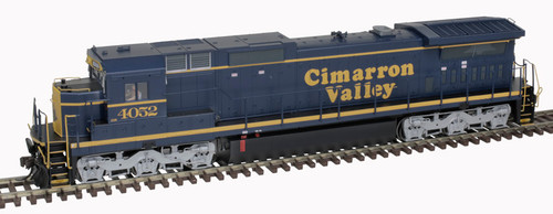 Atlas ~ HO Scale ~ Dash 8-40C ~ Master Silver ~ DC Version ~ Cimarron Valley #4052 ~ 10004170