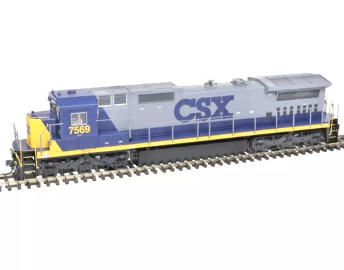 Atlas HO Scale ~ CSX ~ Dash 8-40C #7569 ~ Master DC Version ~ 10004181