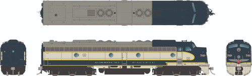 Rapido ~ HO Scale ~ EMD E8A ~ Missouri Pacific Mopac Eagle Scheme  #7021 ~ DC Version ~ 28086