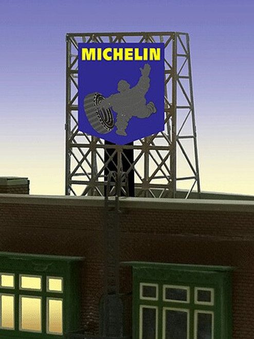 Miller Engineering ~ HO or N Scale ~ Michelin Man Billboard ~ 443902