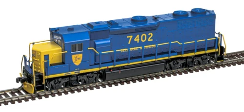 Atlas ~ N Scale ~ Master GP39-2 PH.1 Silver ~ Delaware & Hudson #7420 ~ DC Version ~ 40005904