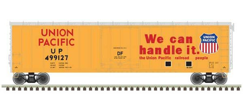 Atlas ~ HO Scale ~ 50' Plug-Door Boxcar ~ Ready to Run ~ Master ~ Union Pacific #499127 ~ 20007030