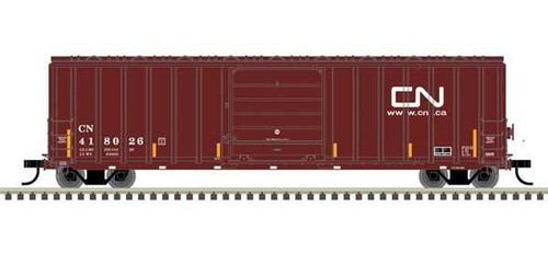 Atlas ~ HO Scale ~ Berwick 50' Boxcar ~ Ready to Run ~ Master ~ Canadian National #418026 ~ 20006987