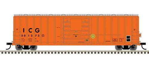 Atlas ~ HO Scale ~ Berwick 50' Boxcar ~ Ready to Run ~ Master ~ Illinois Central Gulf #501310 ~ 20006991