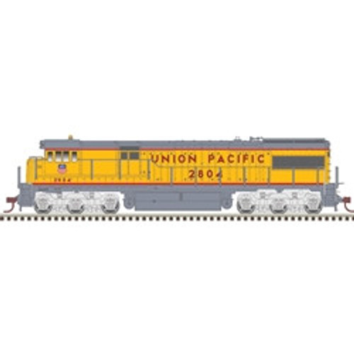 Atlas ~ HO Scale ~ Master U28C Silver ~ UNION PACIFIC #2804 ~ DC Version ~ 10004595