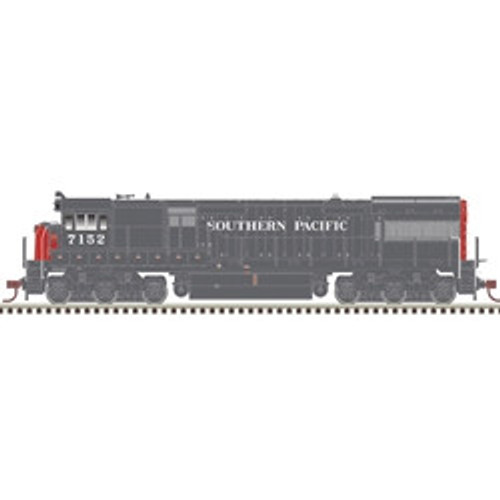 Atlas ~ HO Scale ~ Master U28C Silver ~ SOUTHERN PACIFIC #7153 ~ DC Version ~ 10004598