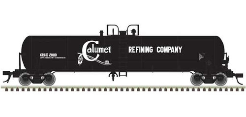 Atlas ~ HO Scale ~ GATX 20,700-Gallon Tank Car ~ Ready to Run ~ Master ~ Calumet Refining Company CRCX #11832 ~ 20006962