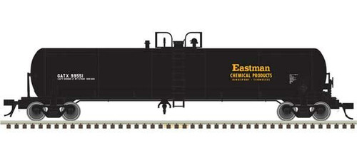 Atlas ~ HO Scale ~ GATX 20,700-Gallon Tank Car ~ Ready to Run ~ Master ~ Eastman Chemical GATX #99551 ~ 20006966