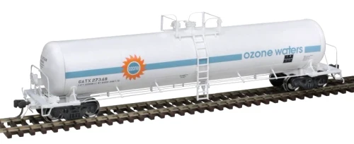 Atlas ~ HO Scale ~ GATX 20,700-Gallon Tank Car ~ Ready to Run ~ Master ~ Ozone Waters GATX #27348 ~ 20006972