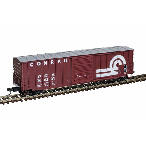 Atlas ~ HO Scale ~ ACF 50' Precision Design Rib-Side Boxcar ~ Ready to Run ~ Master ~ Conrail PCA #166331 ~ 20007058