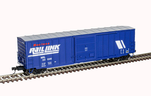 Atlas ~ HO Scale ~ ACF 50' Precision Design Rib-Side Boxcar ~ Ready to Run ~ Master ~ Montana Rail Link #200046 ~ 20007069