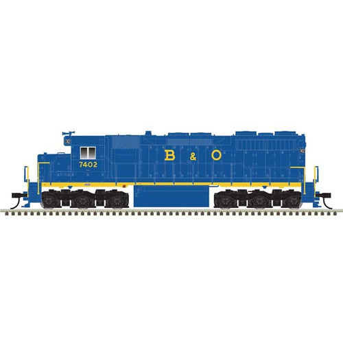 Atlas ~ HO Scale ~ EMD SD35 Low Nose ~ Standard DC ~ Master Silver ~ Baltimore & Ohio #7419 ~ 10004451