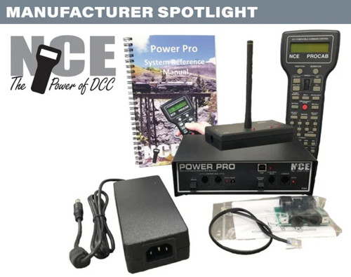 NCE ~ Power Pro PH5R ~ 5 Amp ~ Wireless Radio ~ Complete DCC Starter System ~ 5240036