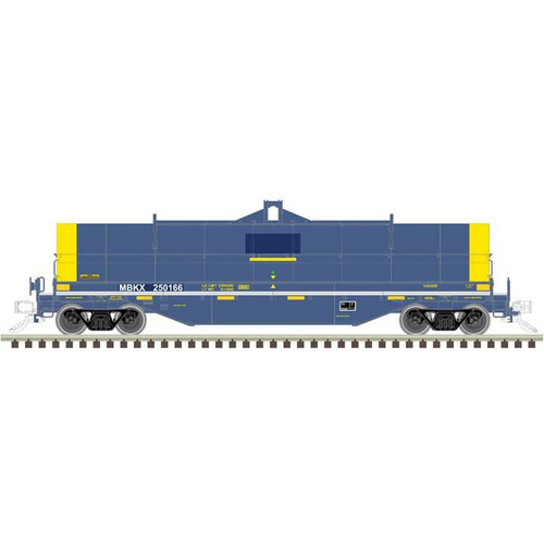 Atlas ~ HO Scale ~ 42' Coil Steel Car with Fishbelly Side Sill ~ Ready to Run ~ Master ~ Mitsui Rail Capital MBKX #250166 ~ 20007458