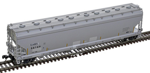 Atlas ~ N Scale ~ MASTER ACF 5800 CENTERFLOW COVERED HOPPER EVEREST RAILCAR SERVICES INC #58189 ~ 50006984