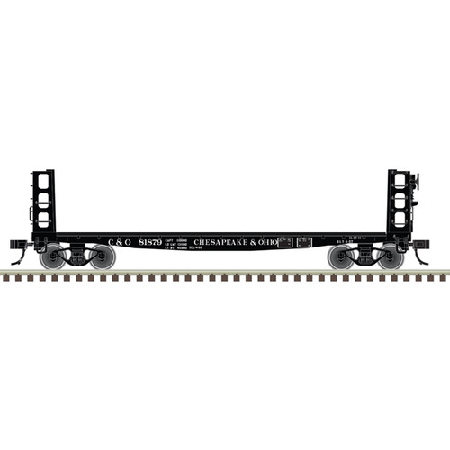 Atlas ~ N Scale ~ Master ~ 42' Pulpwood Flatcar with Load ~ Chesapeake & Ohio #81879 ~ 50006944