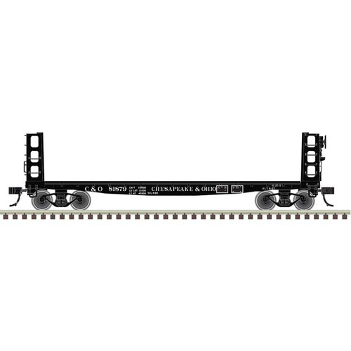 Atlas ~ N Scale ~ Master 42' Pulpwood Flatcar with Load ~ Chesapeake & Ohio #81862 ~ 50006945