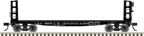 Atlas ~ HO Scale ~ Master Pulpwood Flatcar with Load ~ Chesapeake & Ohio #81879 ~ 20007576