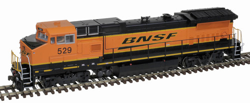 Atlas ~ HO Scale ~ GE Dash 8-40BW ~ Master Silver ~ DC Version ~ BNSF Railway #514 ~ 10004310
