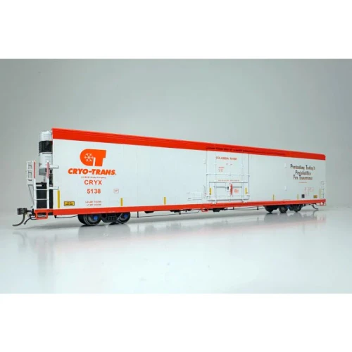 Rapido ~ HO Scale ~ Greenbrier 72' IL 7780 Reefer ~ Cryo-Trans ~ Hole In The Wall #5829 ~ 167002A