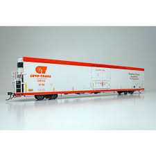 Rapido ~ HO Scale ~ Greenbrier 72' IL 7780 Reefer ~ W/Sound ~ Cryo-Trans ~ Spuds #5945 ~ 167502A