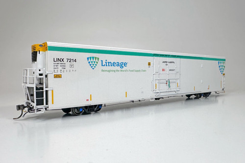 Rapido ~ HO Scale ~ Greenbrier 72' IL 7780 Reefer ~ W/Sound ~ Lineage ~ Swiss Alps #7221 ~ 167503A