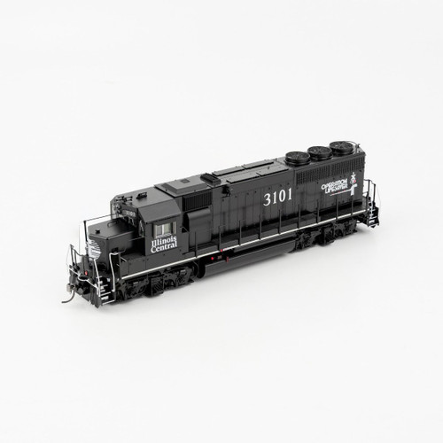 Rapido ~ HO Scale ~ EMD GP40 ~ Illinois Central #3101 ~ DC/DCC Sound ~ 040507