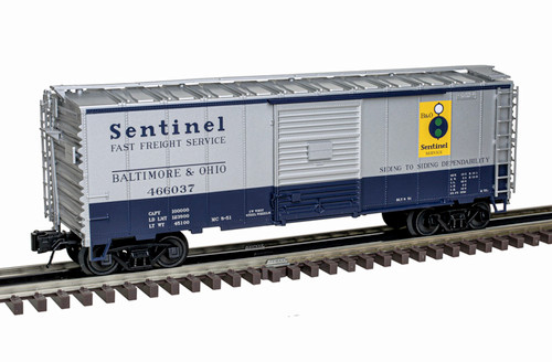 Atlas ~ O Scale ~ Trainman ~ 40' Sliding-Door Boxcar ~ 3-Rail ~ Ready to Run ~ Baltimore & Ohio ~ 2001242