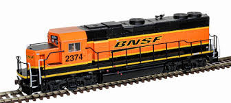 Atlas ~ HO Scale ~ Trainman Silver ~ EMD GP38-2 ~ Standard DC ~ BNSF Railway #2323 ~ 10004554