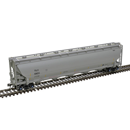 Atlas ~ HO Scale ~ Trinity 5660 PD Covered Hopper ~ Ready to Run ~ Trinity Industries Leasing TILX #5903 ~ 20007507
