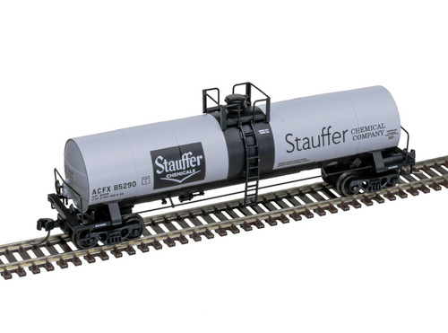 Atlas ~ N Scale ~ ACF 17,360-Gallon Tank Car ~ Master ~ Stauffer Chemical ACFX #85286 ~ 50006908