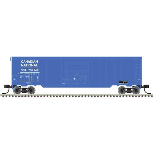 Atlas ~ N Scale ~ Trainman ~ 50' Single-Door Boxcar ~ Ready to Run ~ Canadian National #794222 ~ 50006920